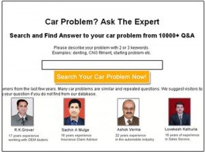 car problems search